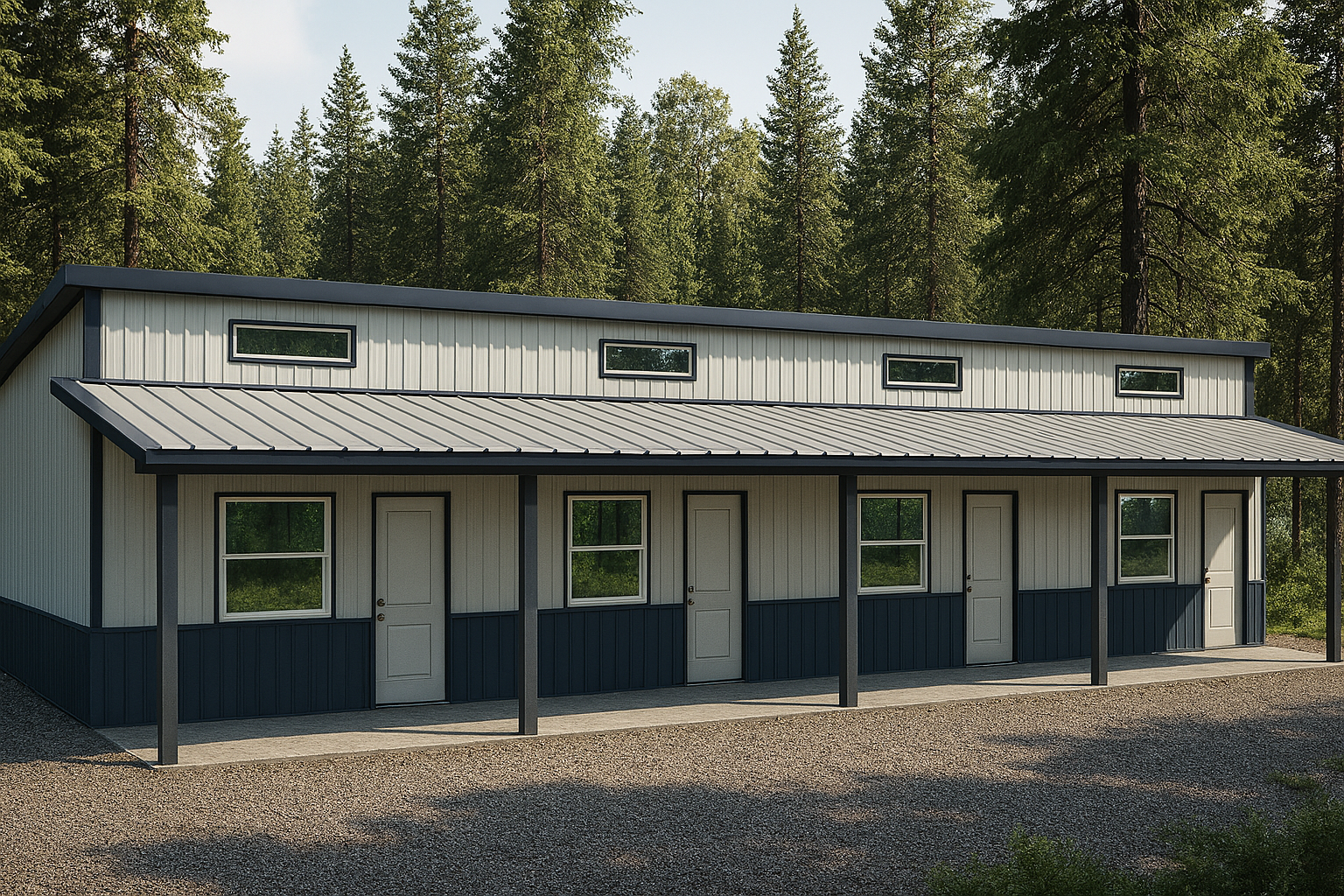 30-x-60-single-slope-multifamily-4-plex-kit