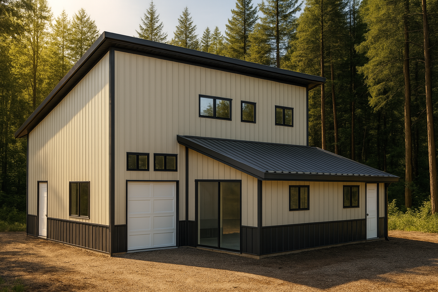 32-x-36-single-slope-leanto-mezzanine-barndominium-kitrender